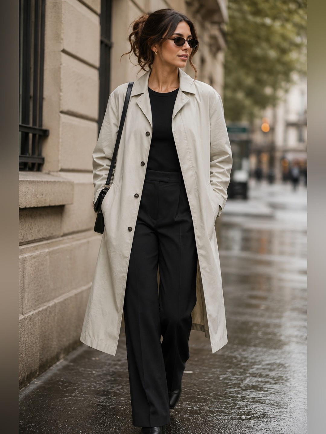 Calvin Klein Lightweight Trench Stone Beige | Unisex S (Fits Women Medium)